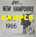 1966 New Hampshire Inspection Sticker